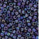 Toho seed beads 8/0 round Transparent-Rainbow Amethyst - TR-08-166C